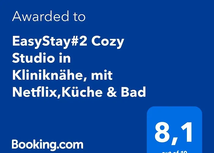 Easystay#2 Cozy In Kliniknähe, Mit Netflix,küche&bad Apartment *